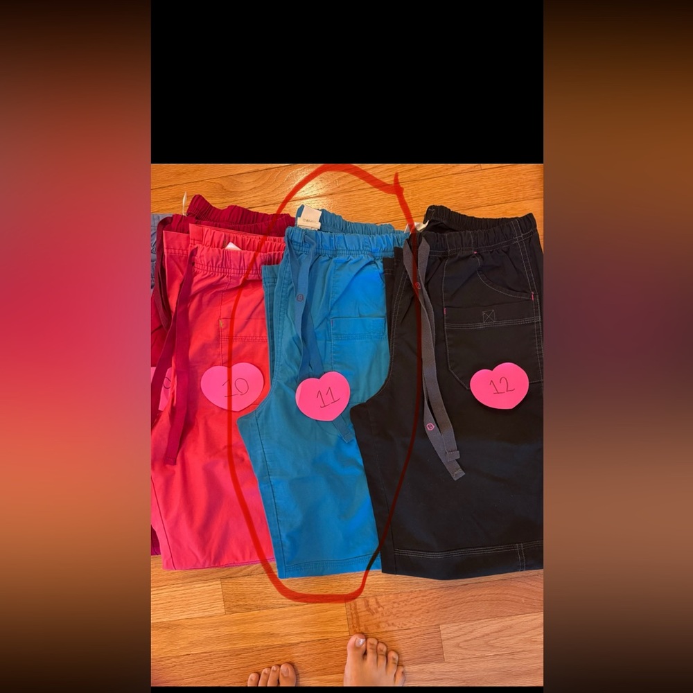 Wonderwink women’s scrub pants #s 11 & 4